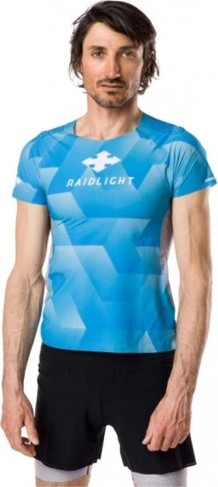 Raidlight Short Sleeves Jersey Revolutiv Made In France Blue Men