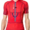 Raidlight Short Sleeves Jersey 1/2 Zip XP FIT 3D Red Men -Odlo Fashion Shop 12501255d652f52aa5072.68768152