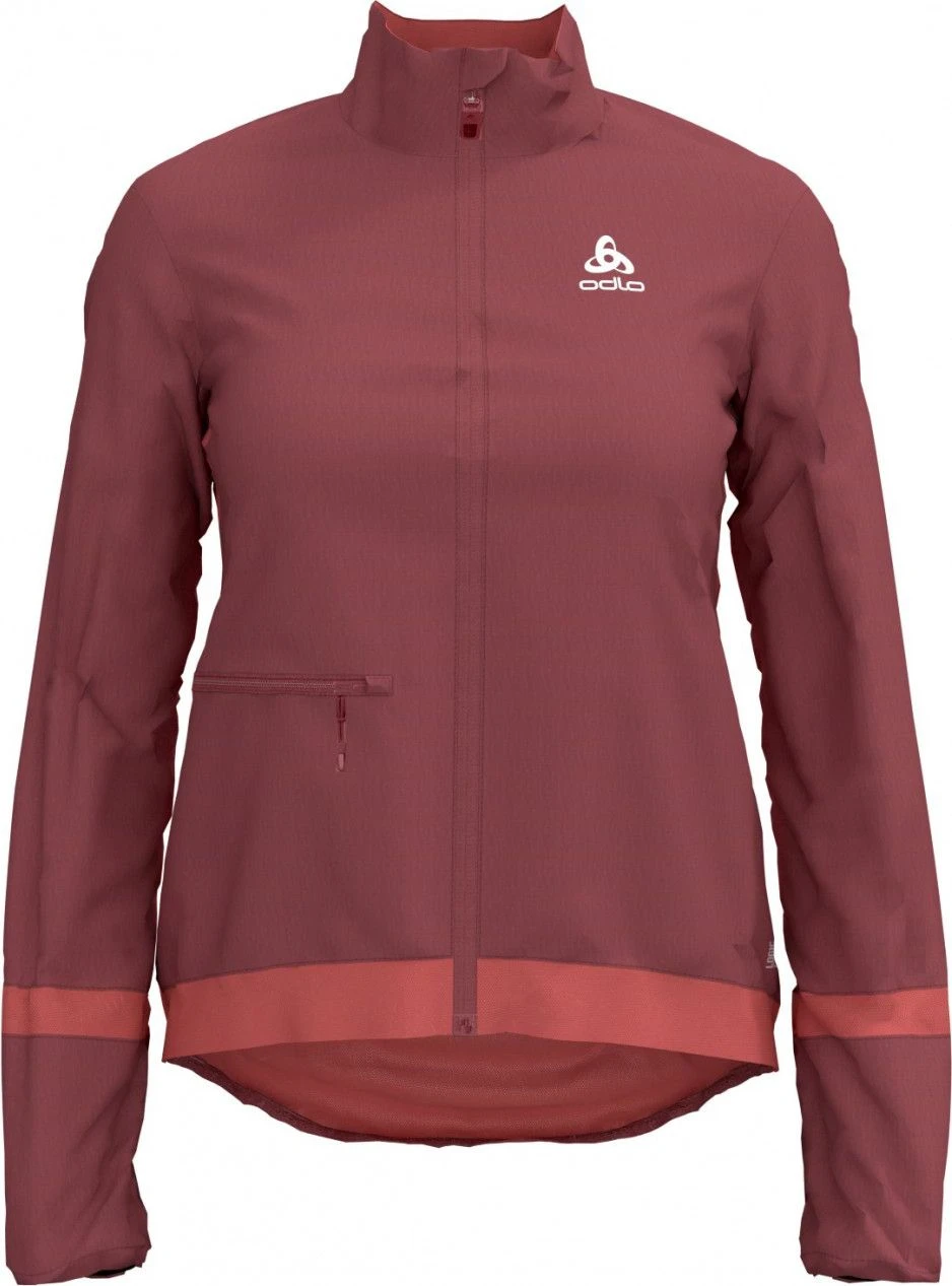 Odlo ZEROWEIGHT Jacket Red 3 Odlo ZEROWEIGHT Jacket Red