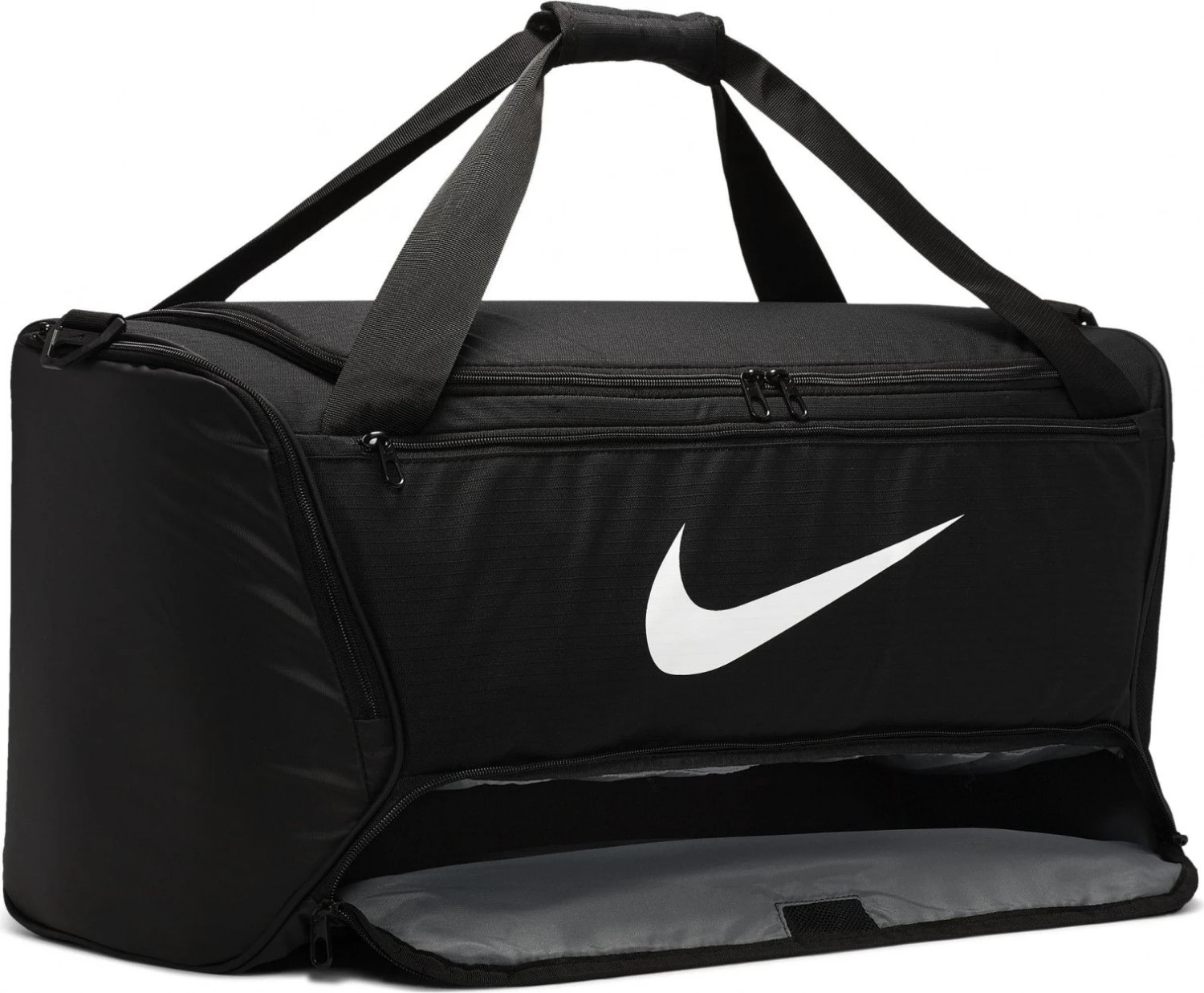 Nike Brasilia Medium Black Unisex Sport Bag 4 Nike Brasilia Medium Black Unisex Sport Bag - Image 2