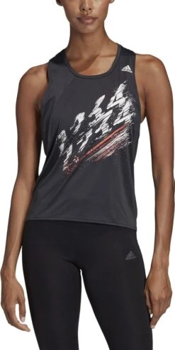 ADIDAS PERFORMANCE Adidas Débardeur Speed Racing Black Women
