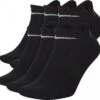 Nike Everyday Lightweight No-Show Socks (x6) Black Unisex
