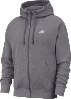 Nike Sportswear Club Fleece Charcoal Heathr Anthracite White