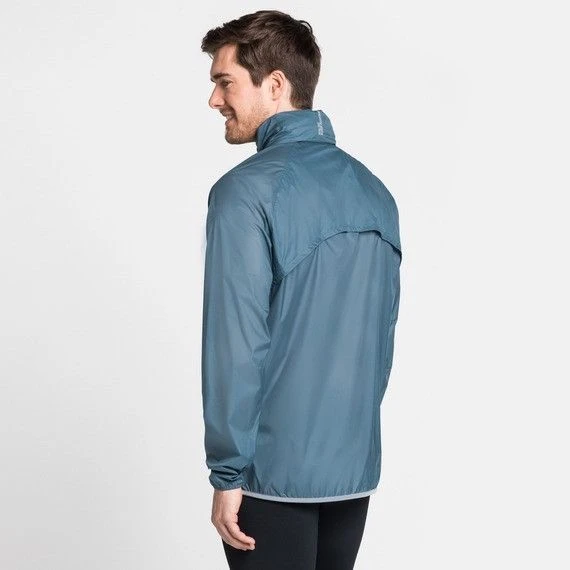 Odlo Zeroweight Dual Dry Waterproof Jacket Blue Men 7 Odlo Zeroweight Dual Dry Waterproof Jacket Blue Men - Image 5