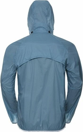Odlo Zeroweight Dual Dry Waterproof Jacket Blue Men 9 Odlo Zeroweight Dual Dry Waterproof Jacket Blue Men - Image 7