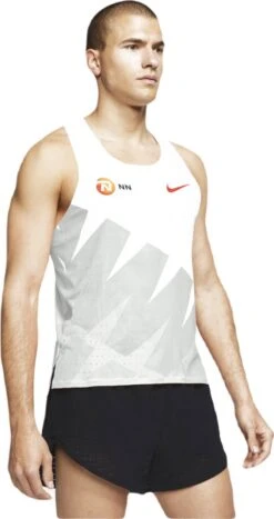 Nike Aeroswift NN Tank Top White Gray