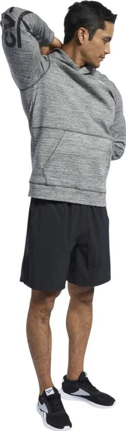 Reebok Crossfit CVFM Gray Hoodie Men -Odlo Fashion Shop 16023955ee3287be1b011.74902900
