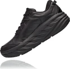 Hoka One One Hoka Bondi SR Leather Black Man -Odlo Fashion Shop 16043075ee73461ebe4e0.62649375