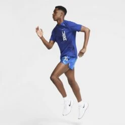Nike Team USA Flex Stride Shorts Blue -Odlo Fashion Shop 160482061110487f24591.56292924