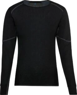 ODLO Women Long Sleeves BaseLayer WARM Black -Odlo Fashion Shop 16180075f16bf1e03c9f5.61828531