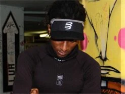 Compressport Visor Ultralight Flash Visor Black Unisex -Odlo Fashion Shop 16396495f4f4d2825f881.83895007