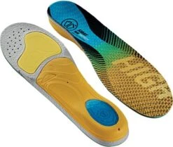 Semelles Sidas 3Feet Run Protect High Blue Yellow -Odlo Fashion Shop 16613045f213ea095eb61.85407648