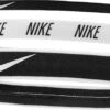 Nike Mixed Width Mini Headband (x3) Black White Unisex -Odlo Fashion Shop 16848185f3bce9a9e1ee8.87705374