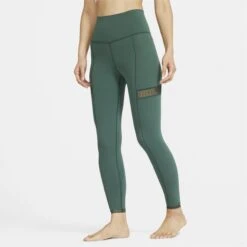 Nike Yoga Long Tights Green Women -Odlo Fashion Shop 18180135f7302a0c01209.01633770