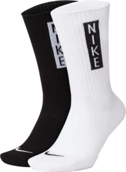 Nike Sportswear Nike Heritage Pairs Of Socks (x2) White / Black