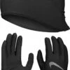 Nike Essential Running Beanie + Gloves Black Men -Odlo Fashion Shop 18265945f9005022d1249.55802758