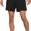 Nike Dri-Fit Yoga 2-in-1 Shorts Black Gray Men -Odlo Fashion Shop 18484555fbcd99562f164.75655986