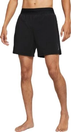 Nike Dri-Fit Yoga 2-in-1 Shorts Black Gray Men