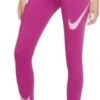 Nike Sportswear Leg-A-See Swoosh Tights Pink / White -Odlo Fashion Shop 18559395fc664179588c8.94841739