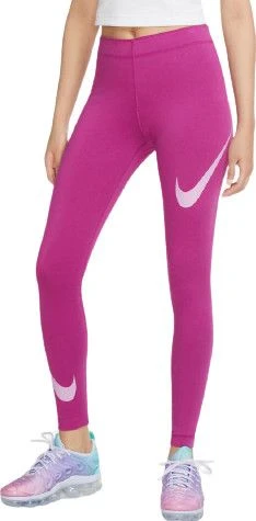 Nike Sportswear Leg-A-See Swoosh Tights Pink / White