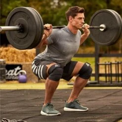 Reebok Knee Wraps Black -Odlo Fashion Shop 1915620601b526f1bd343.54002717