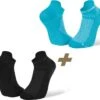Pair Of BV Sport Light 3D Ultra Short X2 Socks Black Blue 1 Pair Of BV Sport Light 3D Ultra Short X2 Socks Black Blue -Odlo Fashion Shop 201153560489458dfcf37.54695173
