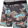 Boxer Saxx Quest MountainScape Black / Multi 2 Boxer Saxx Quest MountainScape Black / Multi -Odlo Fashion Shop 202366160589fef259354.85796700
