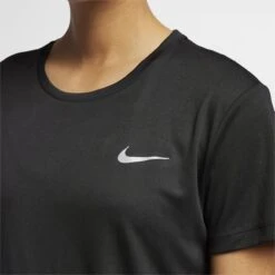 Nike Miler Womens Short Sleeve Jersey Black -Odlo Fashion Shop 20238146059ac53d5e1b1.06621612