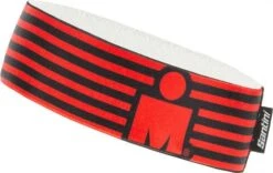 Santini X Ironman VIS Headband Black / Red