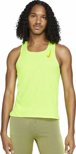 Nike AeroSwift Tank Top Yellow
