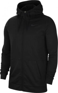Nike Therma Zip Hoodie Black
