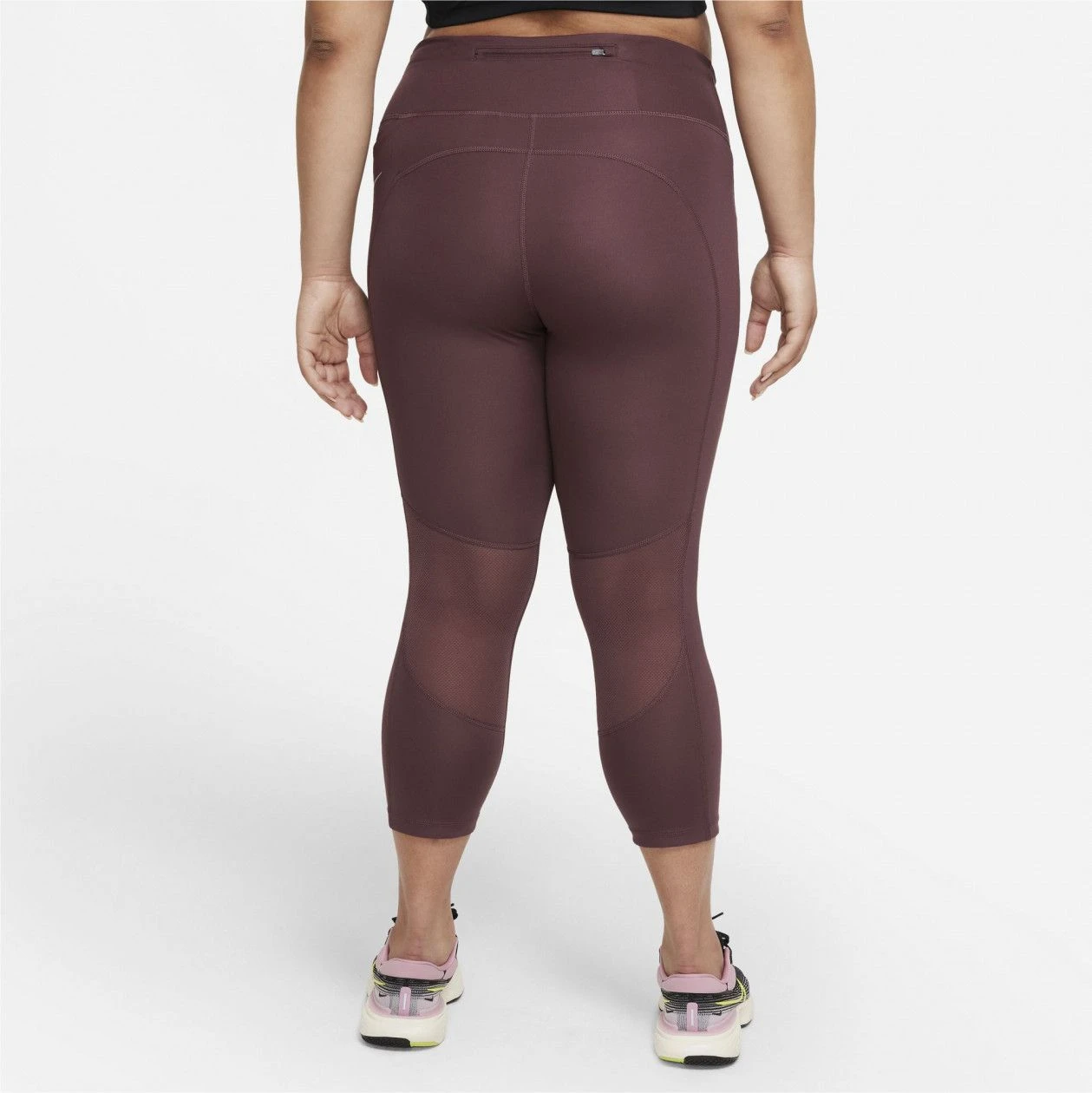 Nike Fast 3/4 Tights Womens Red 4 Nike Fast 3/4 Tights Womens Red - Image 2