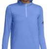 Nike Element Trail Womens Long Sleeve 1/2 Zip Jersey Blue
