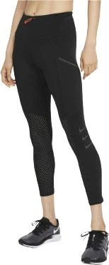 Nike Dri-Fit Run Division Epic Luxe Womens 3/4 Tights Black Red 9 Nike Dri-Fit Run Division Epic Luxe Womens 3/4 Tights Black Red - Image 7