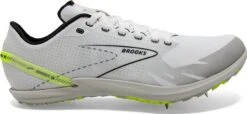 Brooks Draft XC Athletic Shoes White Yellow Unisex