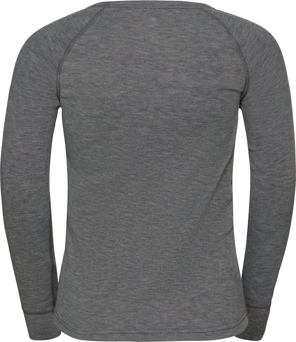 Odlo Active Warm Eco Kids Long Sleeve Jersey Grey 4 Odlo Active Warm Eco Kids Long Sleeve Jersey Grey - Image 2