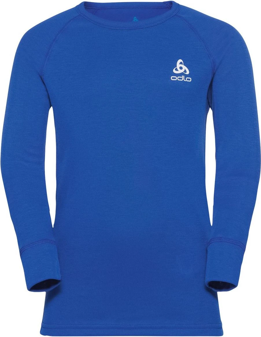 Odlo Active Warm Eco Kids Long Sleeve Jersey Grey 7 Odlo Active Warm Eco Kids Long Sleeve Jersey Grey - Image 5