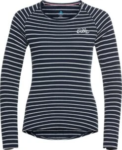 Women's Long Sleeve Jersey Odlo Active Warm Originals Eco Blue Grey