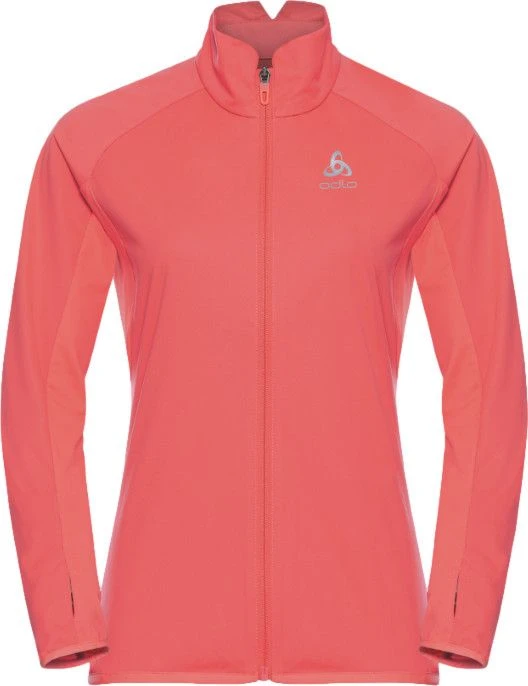 Odlo Zeroweight Logic Windbreaker Jacket Red Women 3 Odlo Zeroweight Logic Windbreaker Jacket Red Women