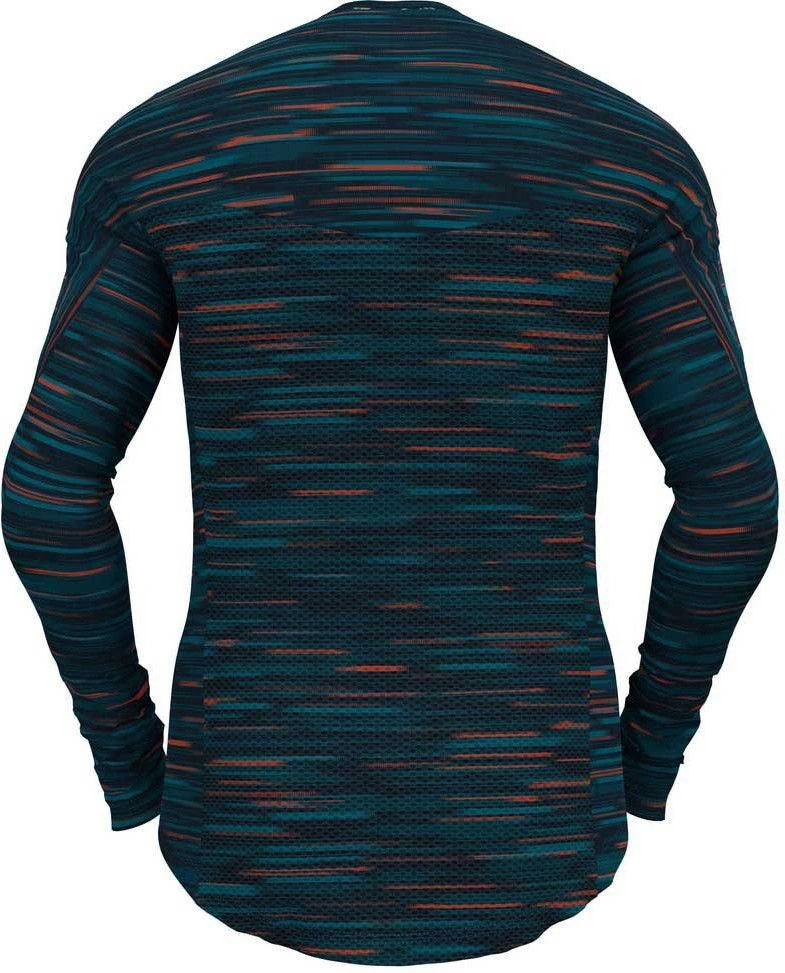 Odlo Zeroweight Ceramiwarm Long Sleeve Jersey Blue 4 Odlo Zeroweight Ceramiwarm Long Sleeve Jersey Blue - Image 2