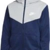 Nike Sportswear Repeat Kid's Jacket Blue Gray -Odlo Fashion Shop 209899460ec590938bac5.34894833