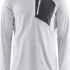 Thermal 1/2 Zip Craft Core Trim Thermal Top Gray -Odlo Fashion Shop 21088796107bed18d65a7.43030289