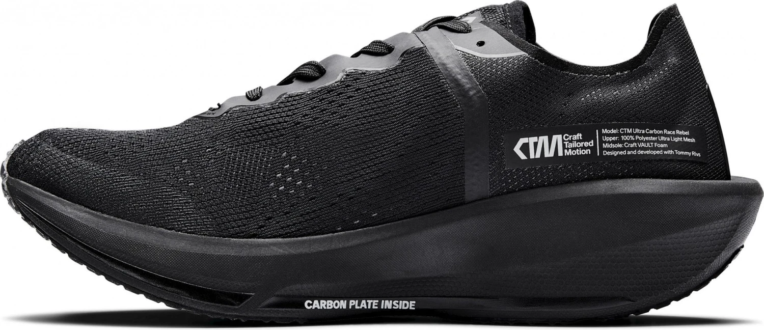 Craft CTM Ultra Carbon Race Rebel Running Shoes Black 4 Craft CTM Ultra Carbon Race Rebel Running Shoes Black - Image 2