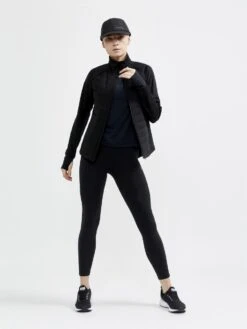 Craft ADV Charge Warm Thermal Jacket Black Women -Odlo Fashion Shop 21089836107c25e6efee9.46669636