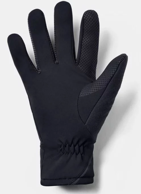 Under Armour Under Armor Storm Run Water Repellent Gloves Black 4 Under Armour Under Armor Storm Run Water Repellent Gloves Black - Image 2
