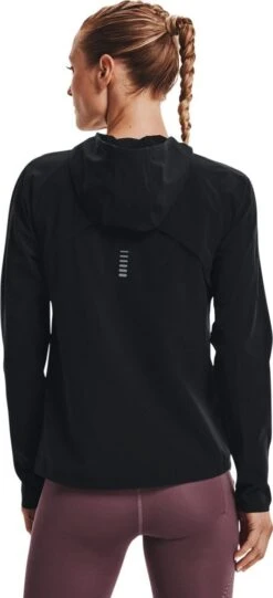Under Armour Under Armor OutRun The Storm Waterproof Jacket Black Women -Odlo Fashion Shop 2118645611e677cce6448.21839379