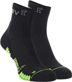 Inov-8 Traify Mid Socks Black / Green Unisex