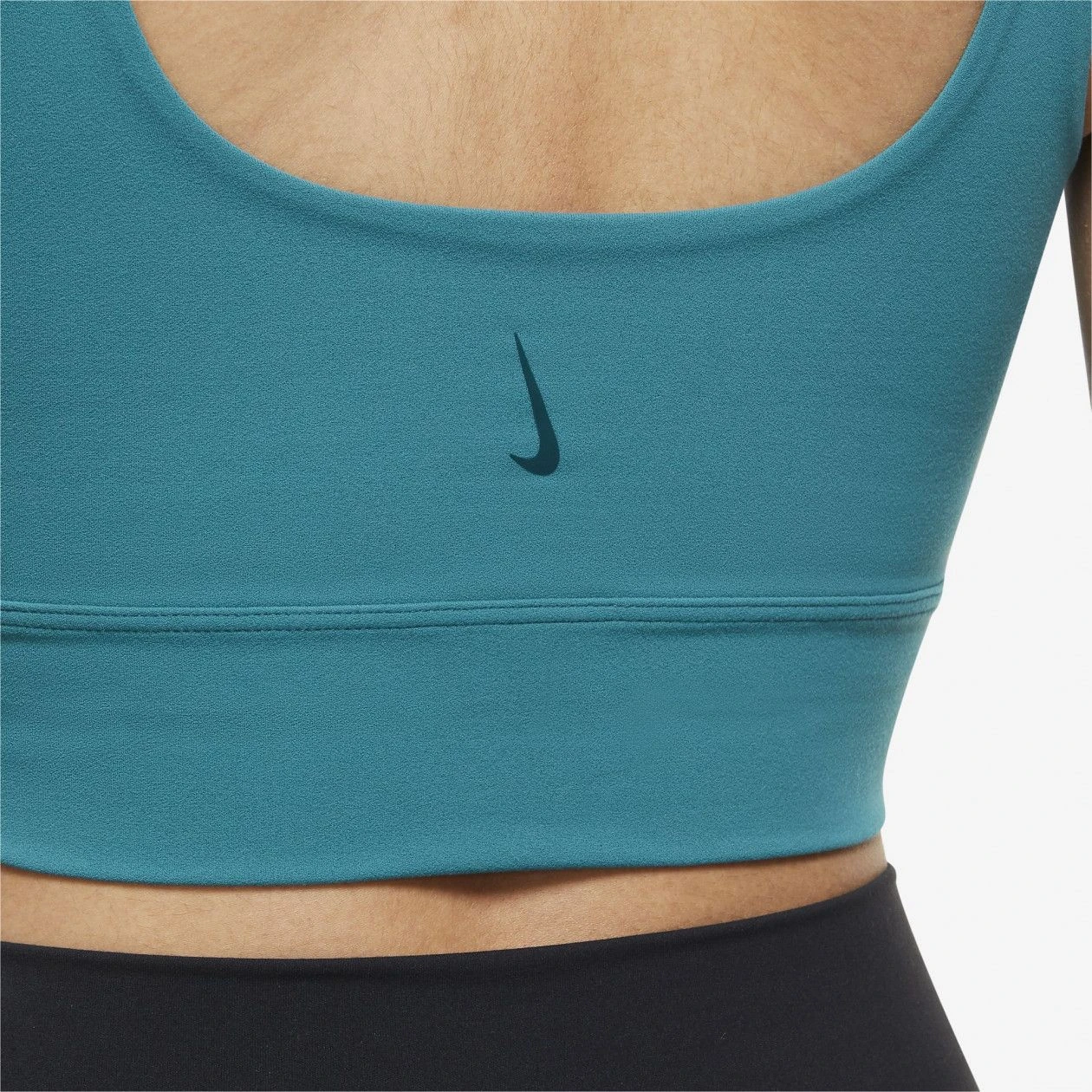 Nike Yoga Luxe Crop Tank Top Blue Women 5 Nike Yoga Luxe Crop Tank Top Blue Women - Image 3