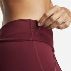 Nike Yoga Dri-Fit 3/4 Tights Womens Red -Odlo Fashion Shop 213443661484091848518.60819975