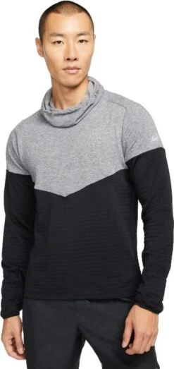 Nike Therma-Fit Run Division Sphere Element Top Black Gray